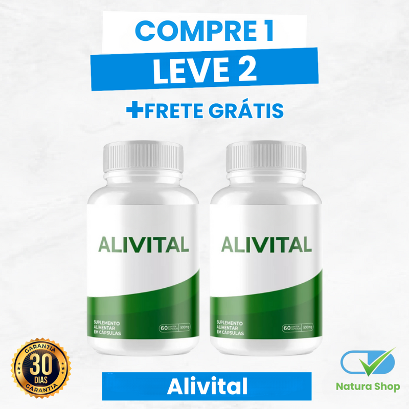 Alivital – O Fim da Tosse Irritante e Persistente - Compre 1 Leve 2 + Frete Grátis