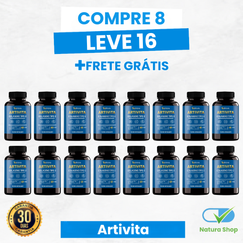 Artivita - O Suplemento Completo para Articulações Fortes + Frete Grátis