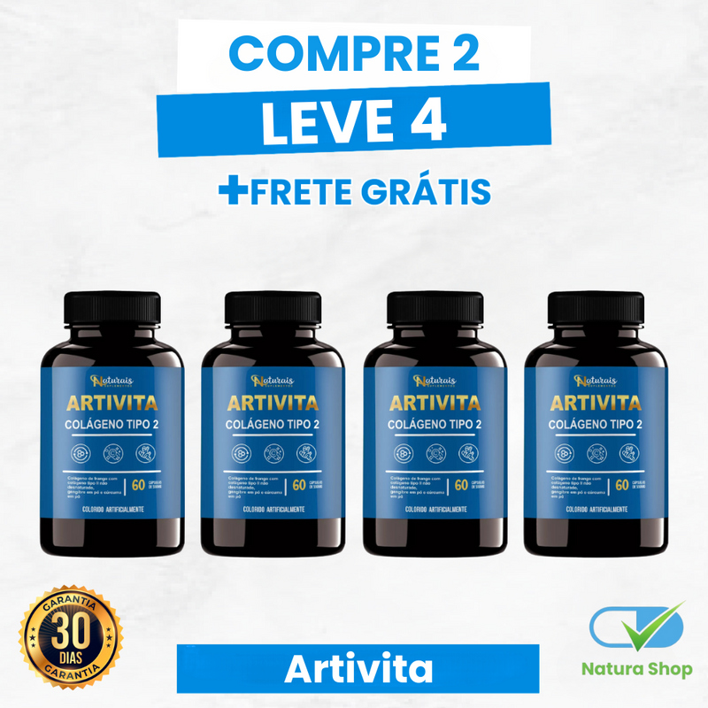 Artivita - O Suplemento Completo para Articulações Fortes + Frete Grátis