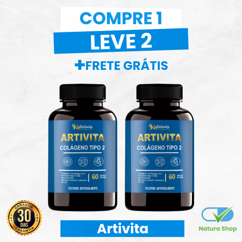 Artivita - O Suplemento Completo para Articulações Fortes + Frete Grátis