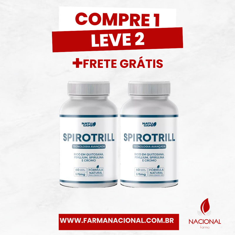 Spirotrill: Emagreça de Forma Rápida e Saudável - Compre 1 Leve 2