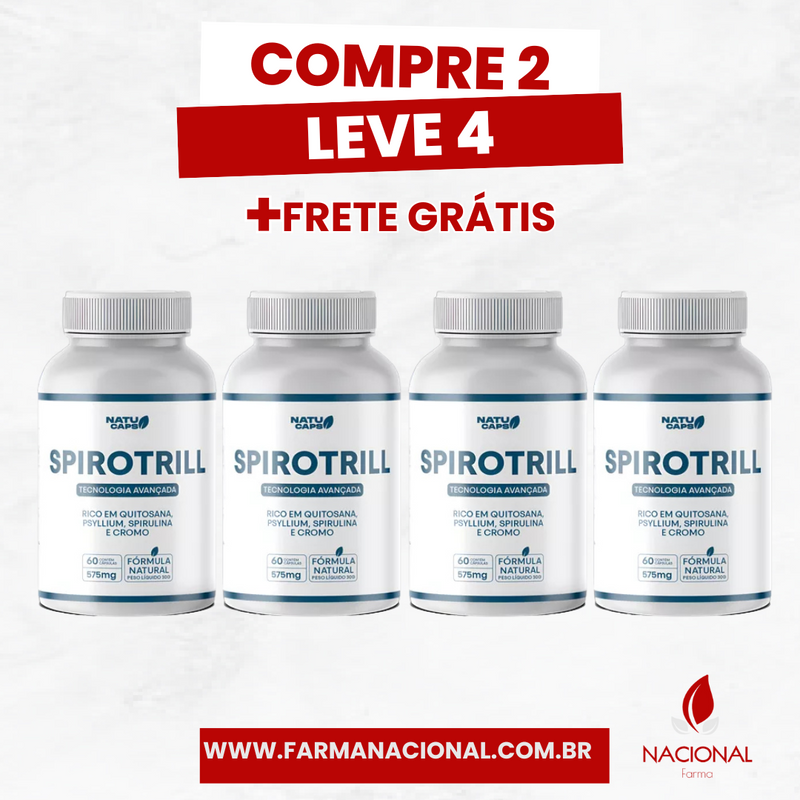 Spirotrill: Emagreça de Forma Rápida e Saudável - Compre 1 Leve 2