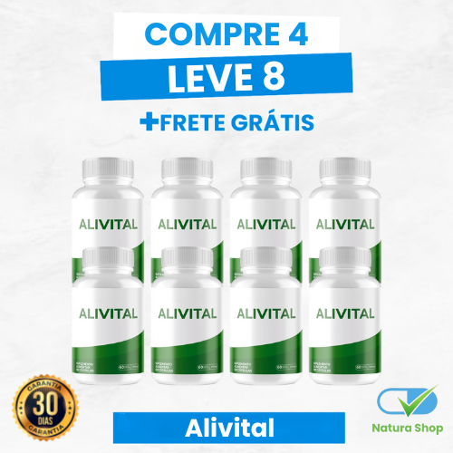 Alivital – O Fim da Tosse Irritante e Persistente - Compre 1 Leve 2 + Frete Grátis