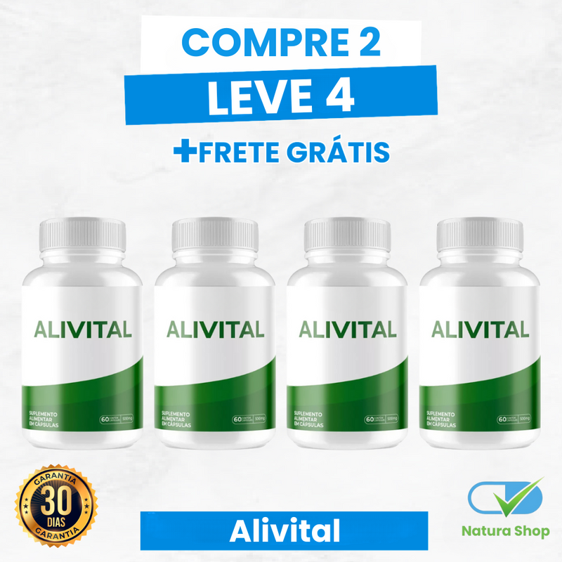 Alivital – O Fim da Tosse Irritante e Persistente - Compre 1 Leve 2 + Frete Grátis