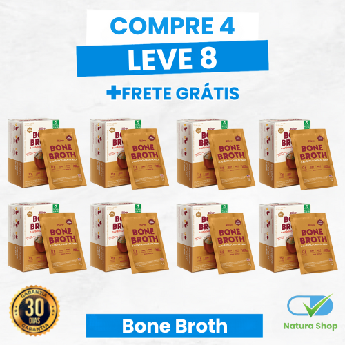 BONE BROTH - O AUTÊNTICO CALDO DE OSSOS - PROMOÇÃO OFICIAL + FRETE GRÁTIS