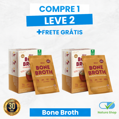 BONE BROTH - O AUTÊNTICO CALDO DE OSSOS - PROMOÇÃO OFICIAL + FRETE GRÁTIS