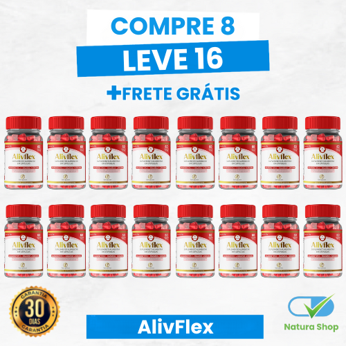 Alivflex - Suplemento Natural para Alívio de Dores Articulares + Frete Grátis