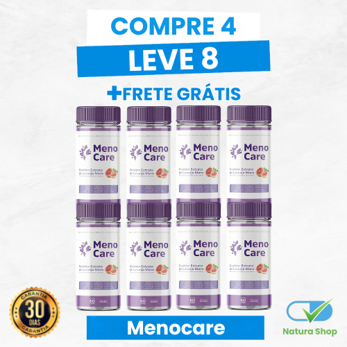 Menocare 60 Capsulas - Suporte Natural + Frete Grátis
