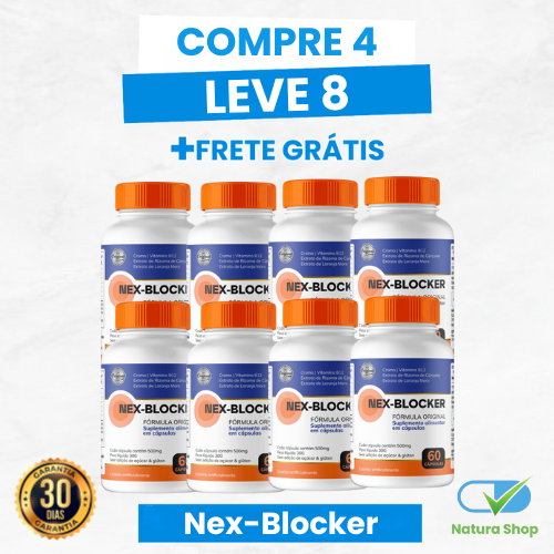 Nex‑Blocker - Alívio Natural de Dores Nervosas, Formigamento e Queimação + Frete Grátis