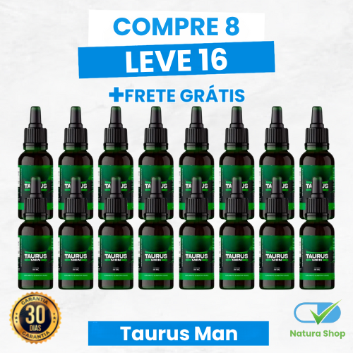 Taurus Men - Energia, Vitalidade e Performance Masculina + Frete Grátis