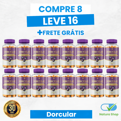 Dorcular - Suplemento Para Dores Articulares e Ósseas - 60 Cápsulas + Frete Grátis