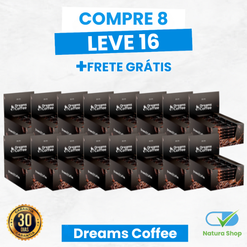 Dreams Coffee – Energia, Foco e Termogênese em uma Experiência Inovadora + Frete Grátis