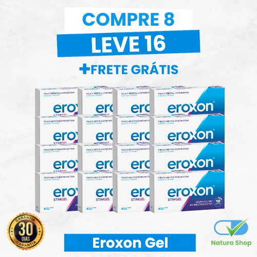 Eroxon Stimgel - Mais Performance, Controle e Tamanho - Compre 1 leve 2 + Frete Grátis