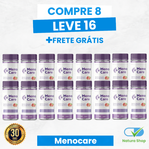 Menocare 60 Capsulas - Suporte Natural + Frete Grátis