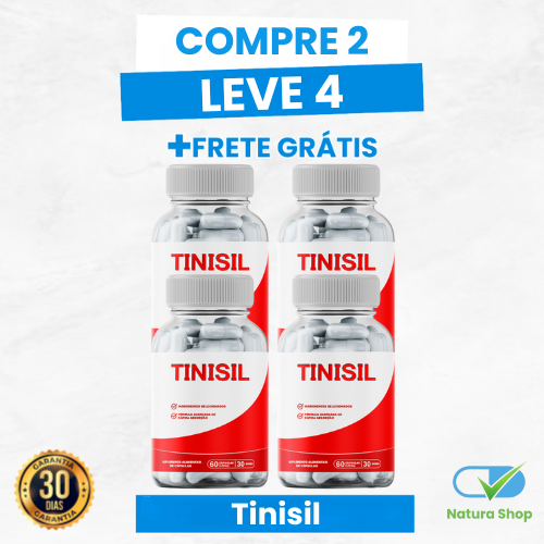 Tinisil – Cuidando da sua Saúde Auditiva - Promoção + Frete Grátis